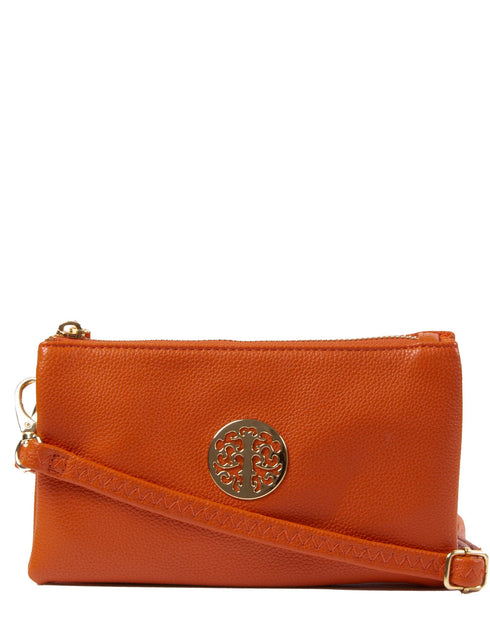 Orange Clutch Bag Toni
