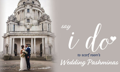 Say "I do" to Scarf Room's Wedding Pashminas