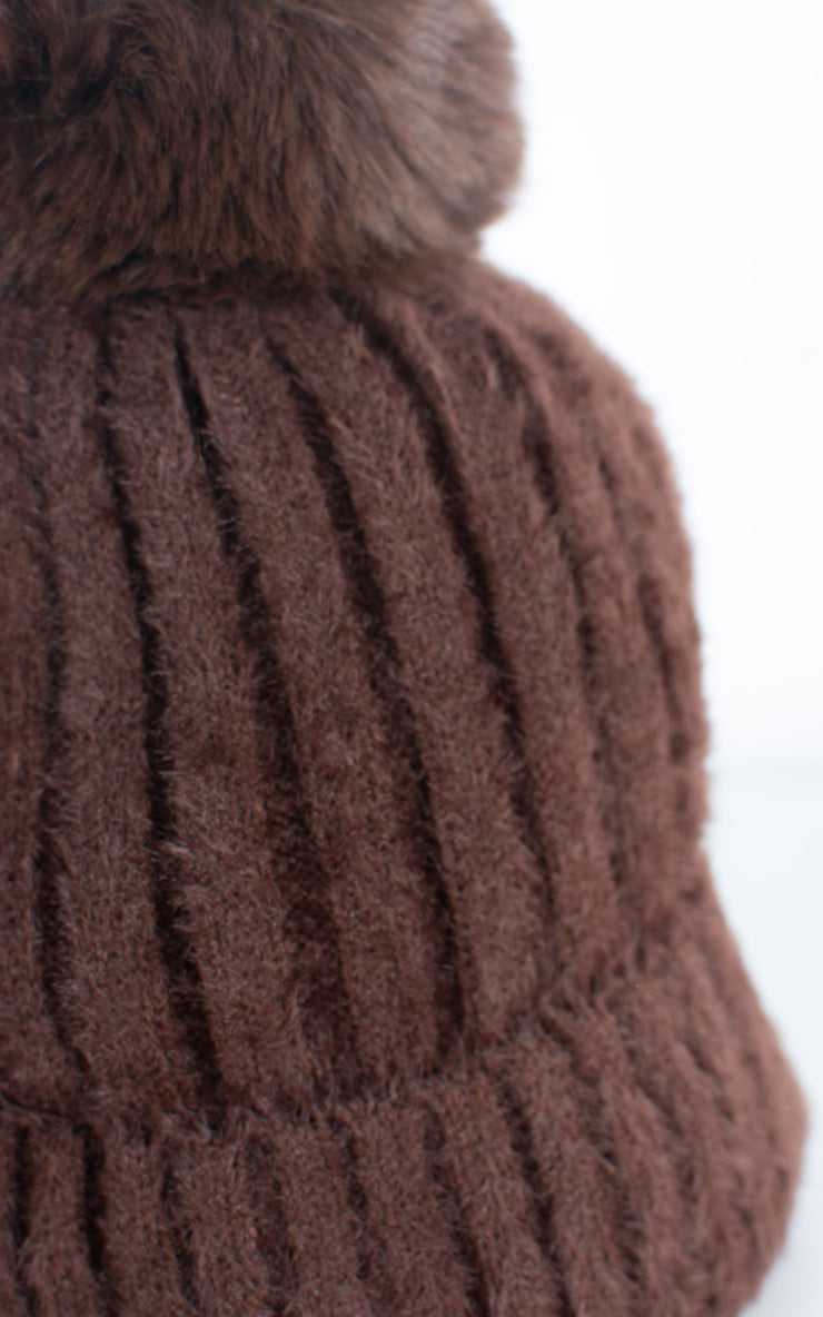 Bobble Hat | Coffee