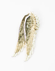 Brooch | Wings | Old Gold