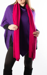 Poncho | Plain | Purple
