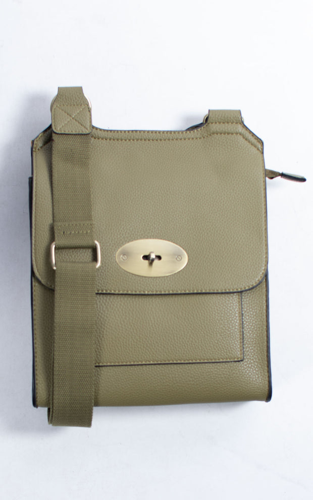Olive Messenger Bag