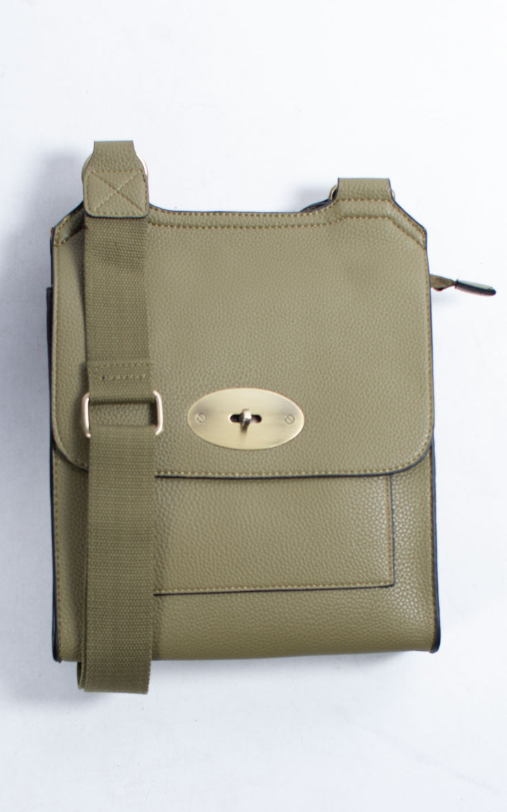 Olive Messenger Bag