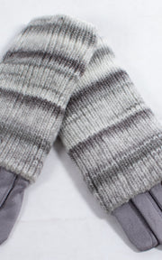 Gloves | 3-in-1 | Stripes | Grey