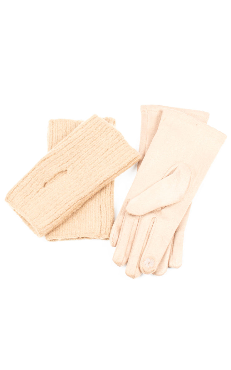 Gloves | 3-in-1 | Taupe
