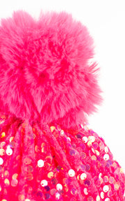 Hat | Sparkle | Hot Pink