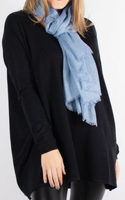 Lightweight Scarf Pashmina | Denim