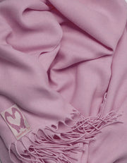 Mauve Pashmina Shawl Wrap Scarf