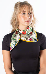 Meadow in Bloom Square Silk Scarf
