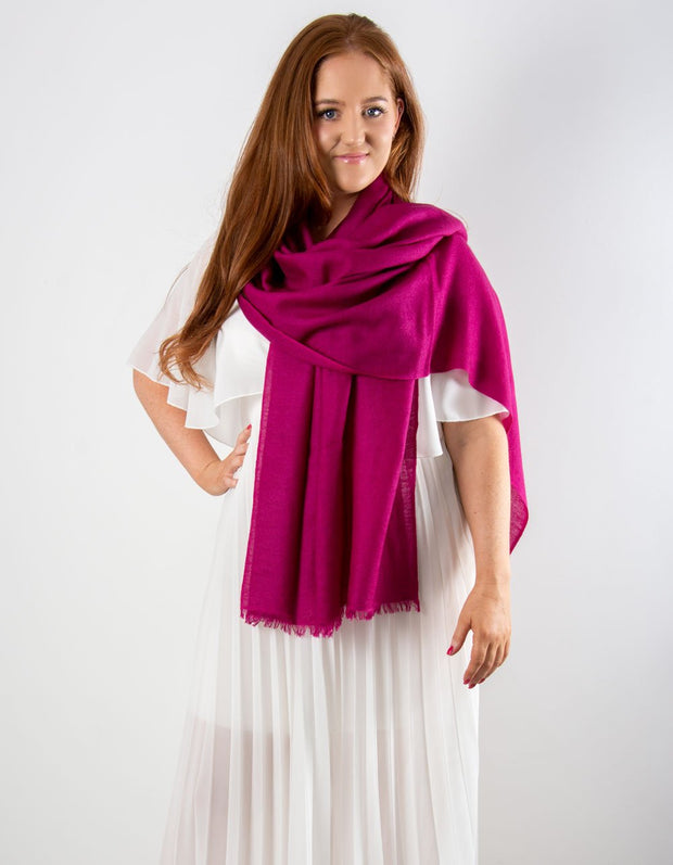 Mulberry Cashmere Pashmina-SECONDS
