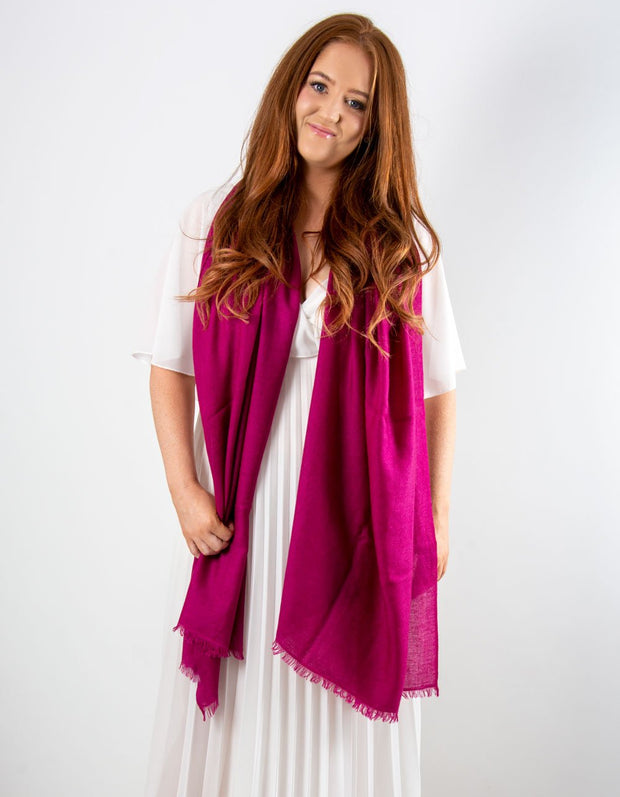 Mulberry Cashmere Pashmina-SECONDS