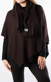 Poncho | Plain | Chocolate