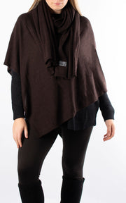 Poncho | Plain | Chocolate