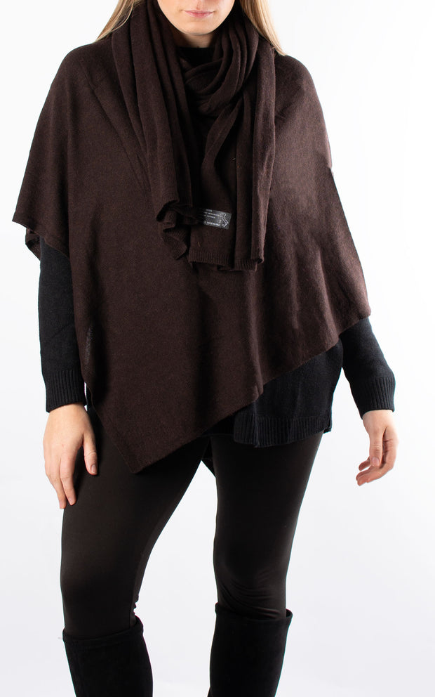 Poncho | Plain | Chocolate