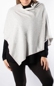 Poncho | Plain | Light Grey