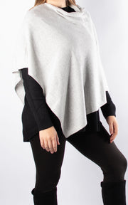 Poncho | Plain | Light Grey