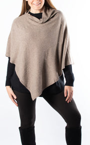 Poncho | Plain | Mocha