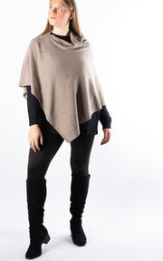 Poncho | Plain | Mocha