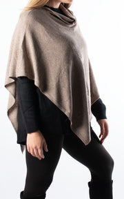 Poncho | Plain | Mocha