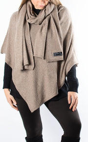 Poncho | Plain | Mocha