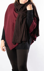 Poncho | Plain | Mulberry