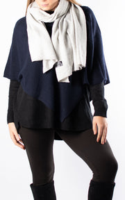 Poncho | Plain | Navy