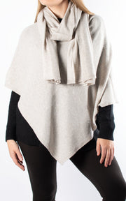 Poncho | Plain | Oat