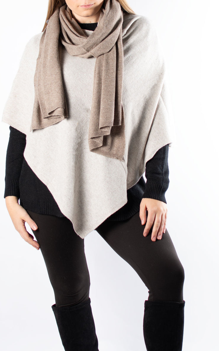Poncho | Plain | Oat