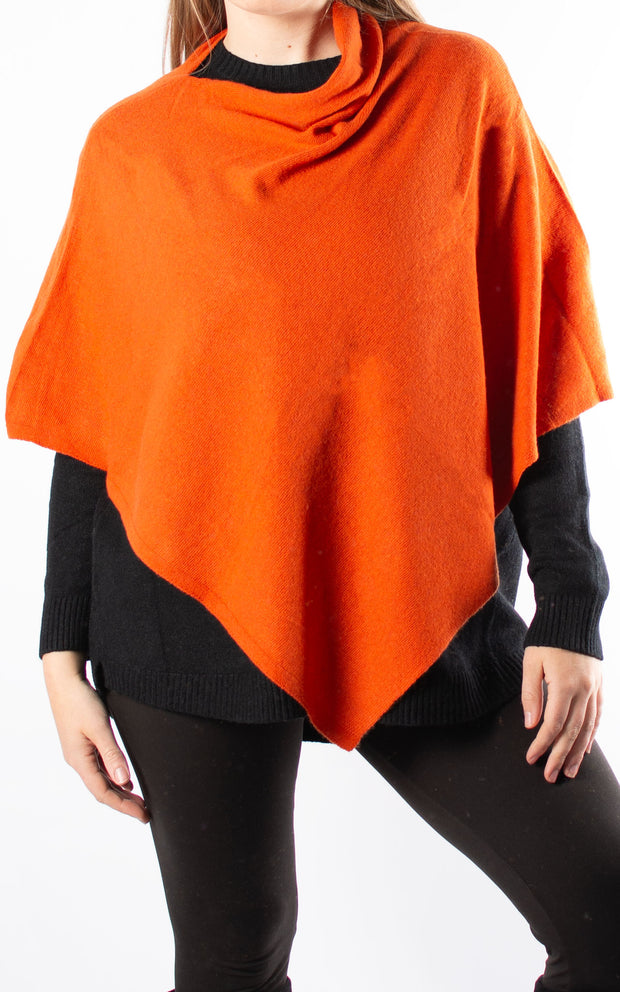 Poncho | Plain | Orange