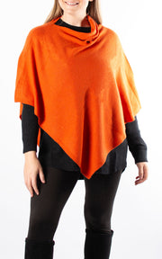 Poncho | Plain | Orange