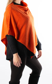 Poncho | Plain | Orange