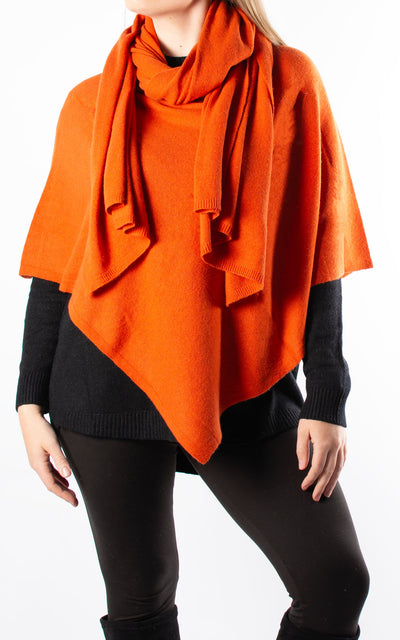 Poncho | Plain | Orange