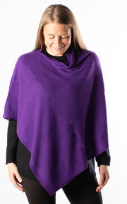 Poncho | Plain | Purple