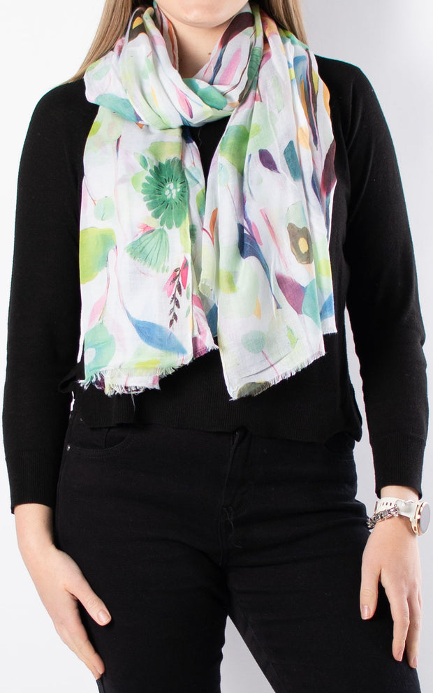 Scarf | Summer Garden | Green