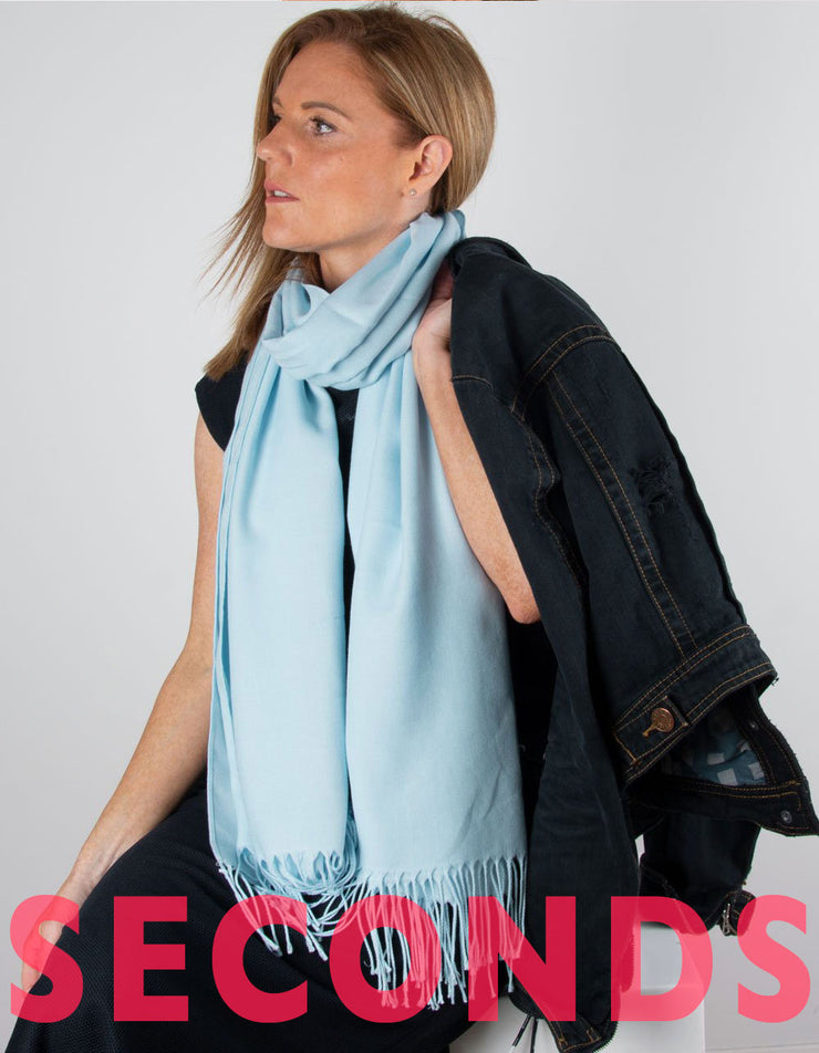 Baby Blue Pashmina | SECONDS