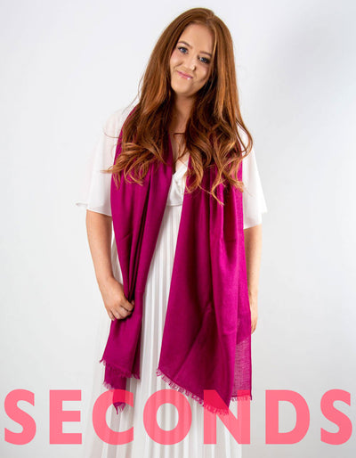 Mulberry Cashmere Pashmina-SECONDS