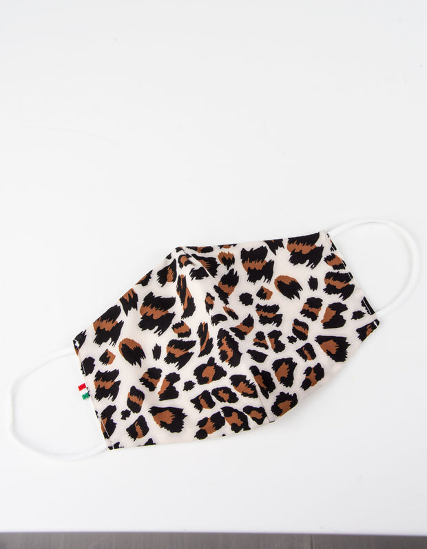 Leopard Print Face Covering