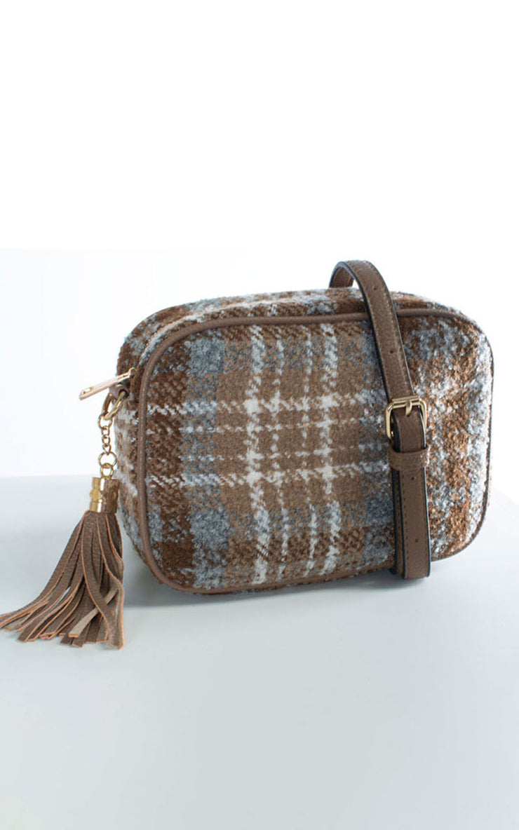 Beth Boucle Bag | Camel