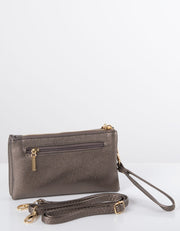 Bronze Clutch Bag | Toni