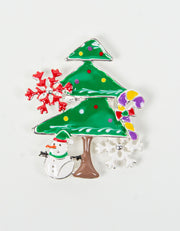 Brooch | Christmas Tree  | Green