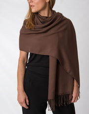 Image showing brown pashmina