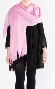 Pink Lady Cashmere Scarf