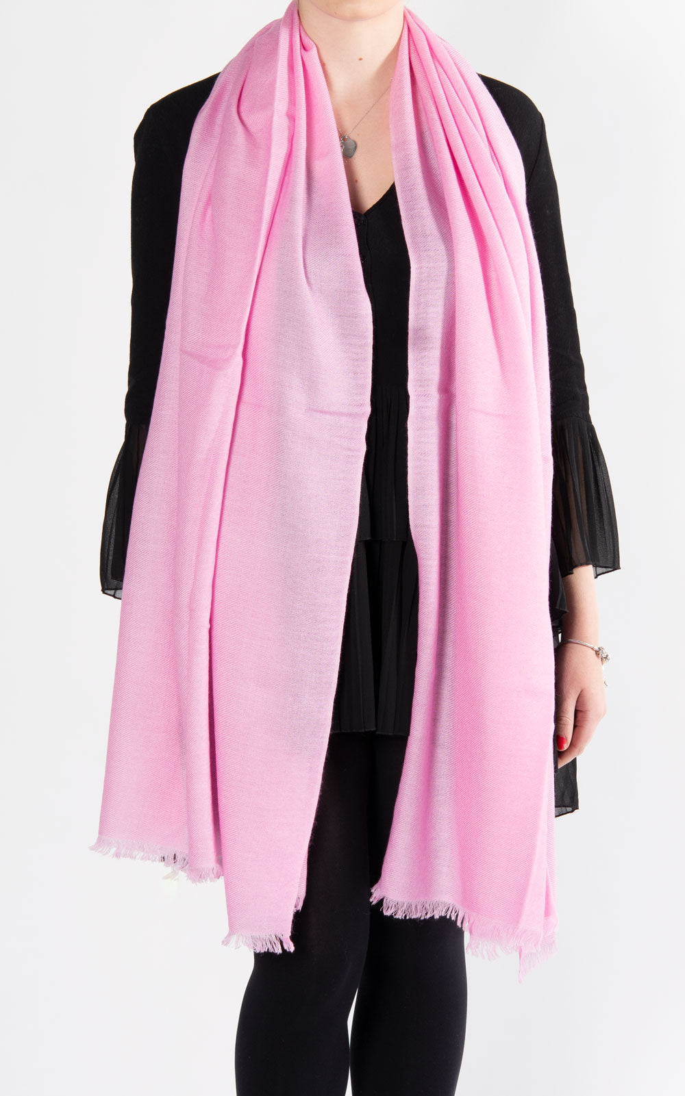 Pink Lady Cashmere Scarf