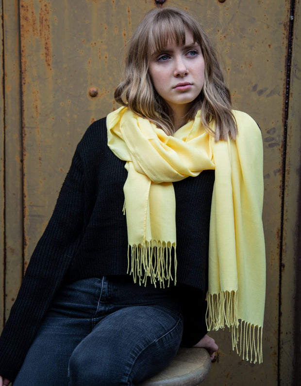 Yellow Pashmina