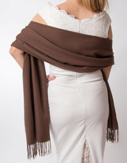 Brown Wedding Pashmina