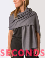 Dark Grey Pashmina | SECONDS