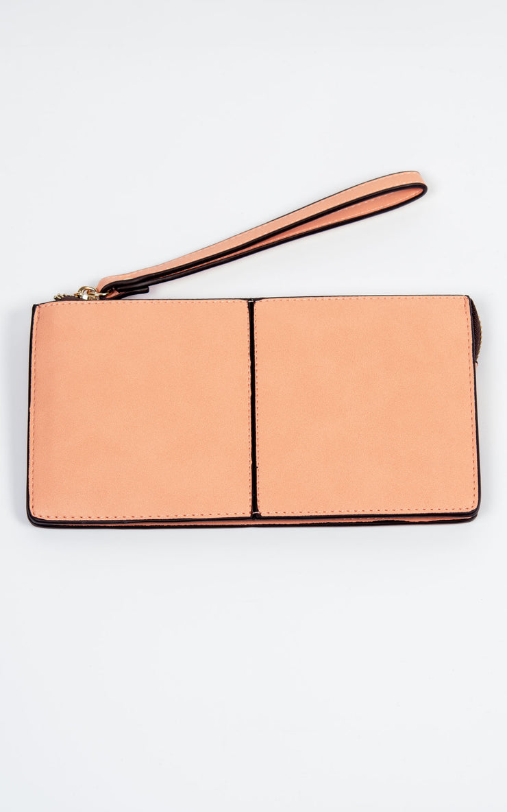 Eva Wristlet | Peach