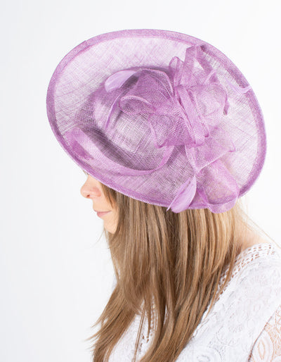 Fascinator | Disc | Lilac