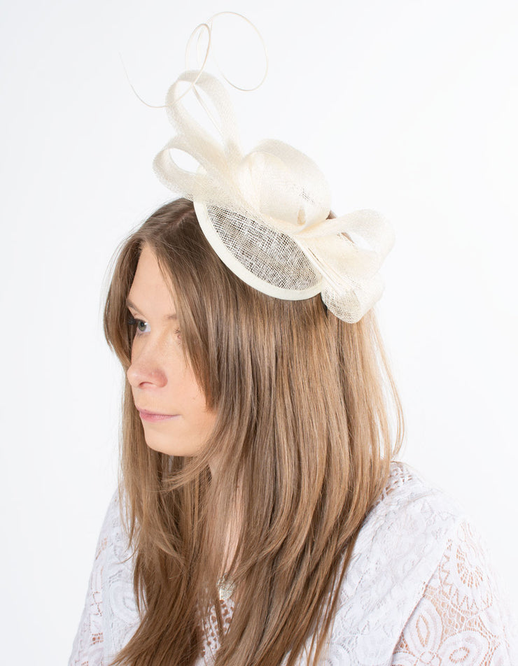 Fascinator | Loop | Cream