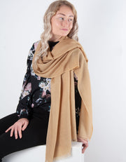 Gold Cashmere Scarf